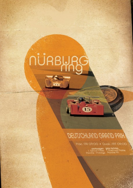 nurburgring by Ike3d 459x650 Old Advertisements And Ad Inspirations