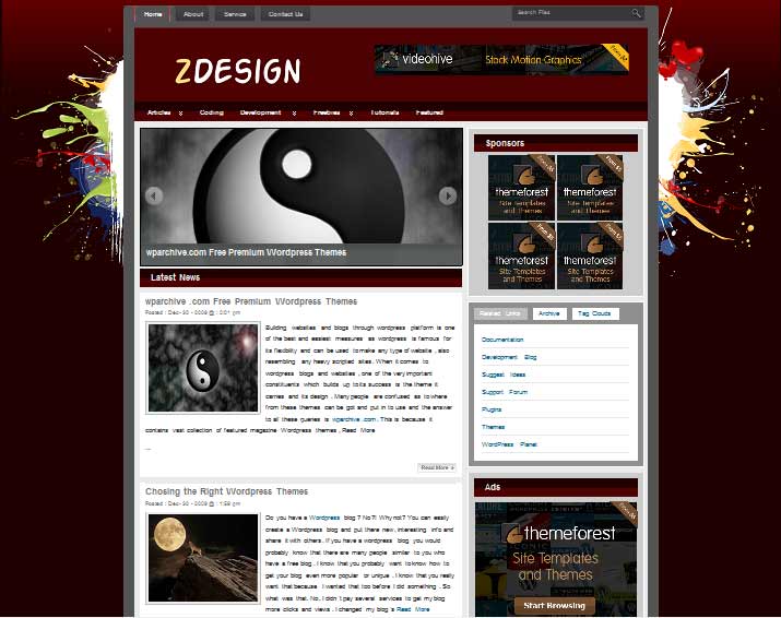 Download Template Blog Wordpress Gratis