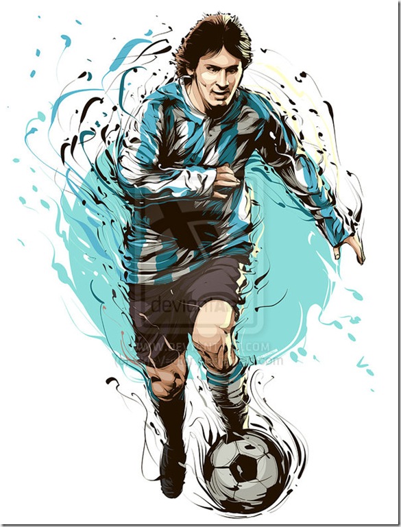 Lionel messi by CrisVector thumb World Cup 2010 Best Wallpapers And Inspirations