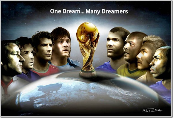 World Cup Tribute by abazou thumb World Cup 2010 Best Wallpapers And Inspirations