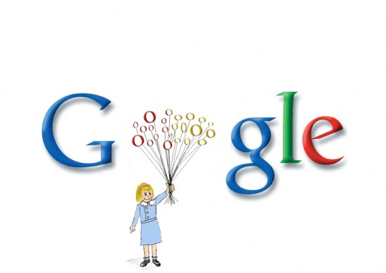 google by barittos 550x389 30 Beautiful Google Doodles 