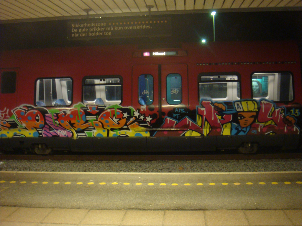 30 Beautiful Graffiti Train Inspirations