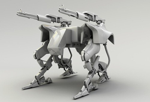Very Inspiring 3d Robot Illustrations