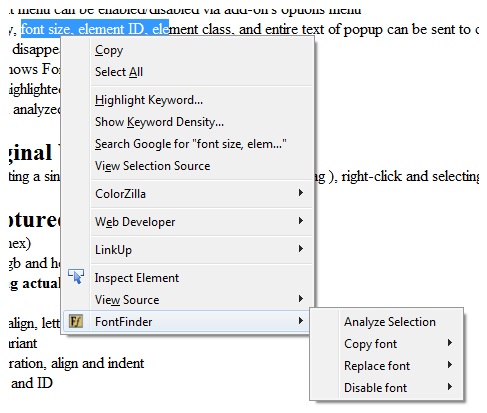fontfinder fontfinder