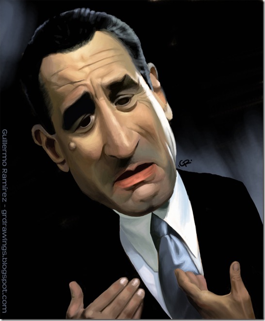 Robert_De_Niro_Caricature_by_GuillermoRamirez