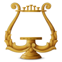 Instrument, Lyre, Music icon