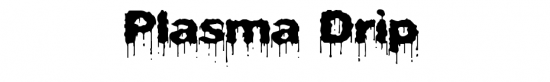 Plasma Drip Font