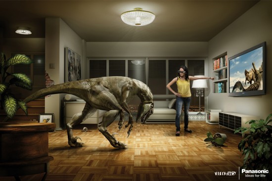 Panasonic 3D TV Dino