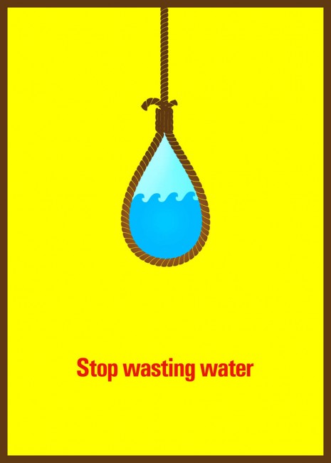 Stop wasting water