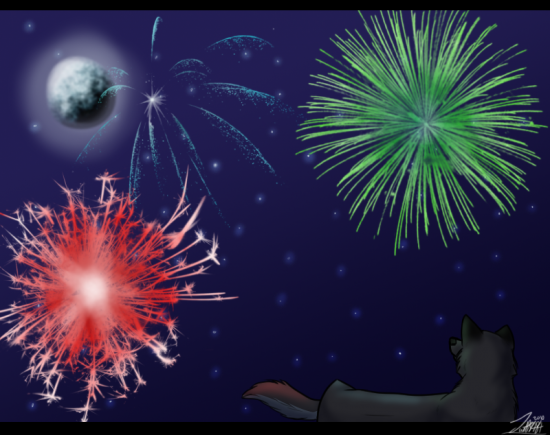 Fireworks_by_twolf8484