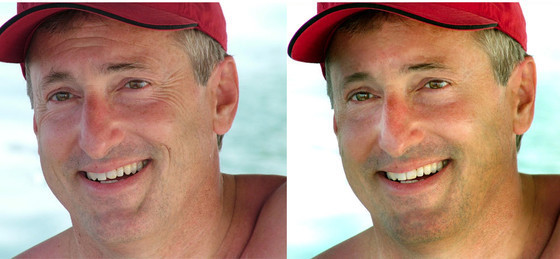 Take 10 Years Off a Male Portrait Via Photo Retouching