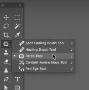 Removing Objects with the Patch Tool in Photoshop